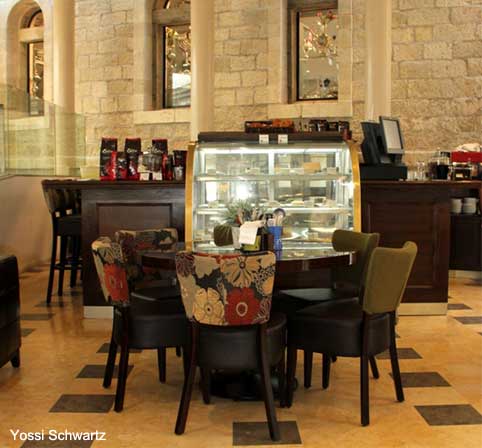 Greg Cafe Mamila Mall Jerusalem - Overview